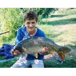 Edward Paul with a lovely Common Carp from the Pleasure Lake
